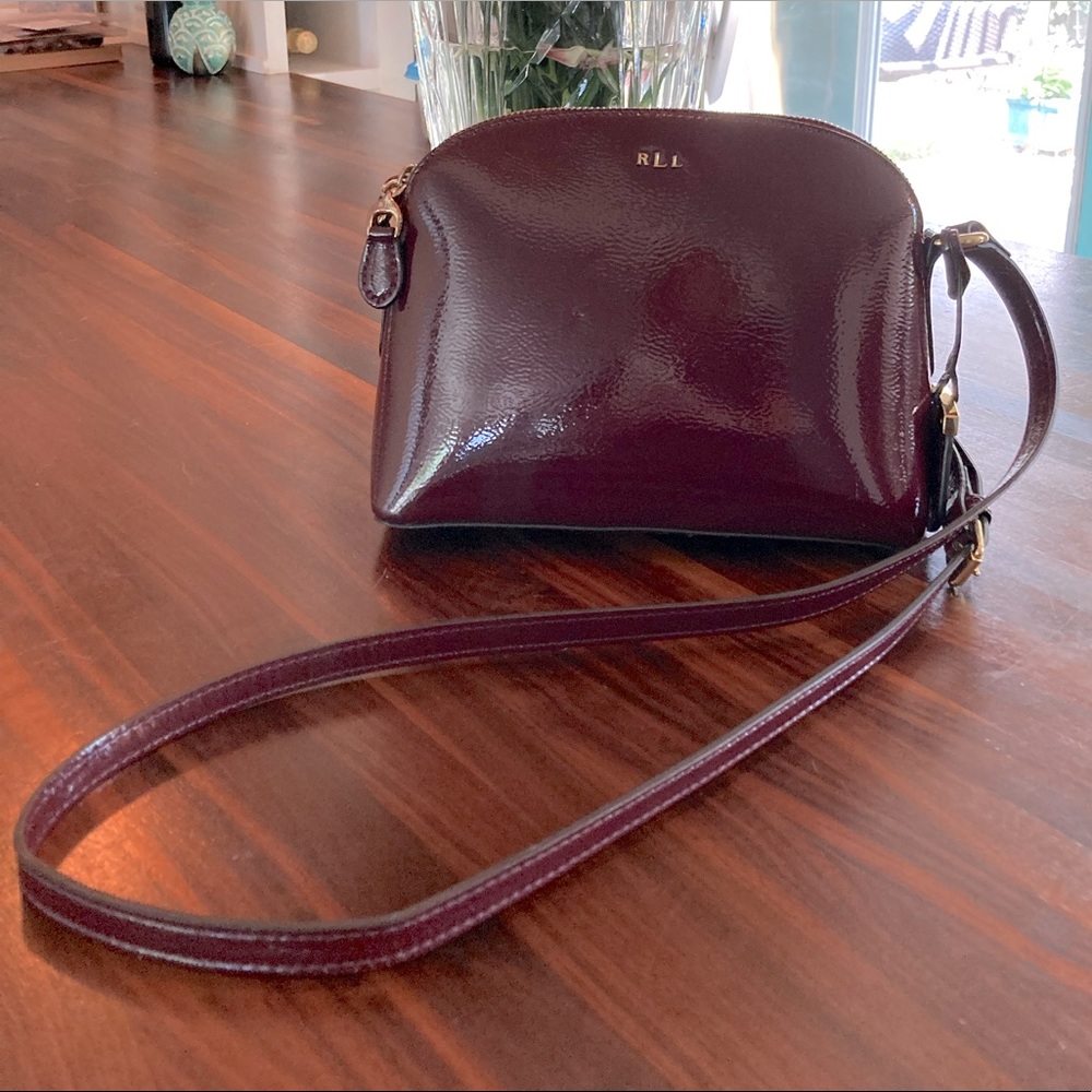 Ralph Lauren leather crossbody purse